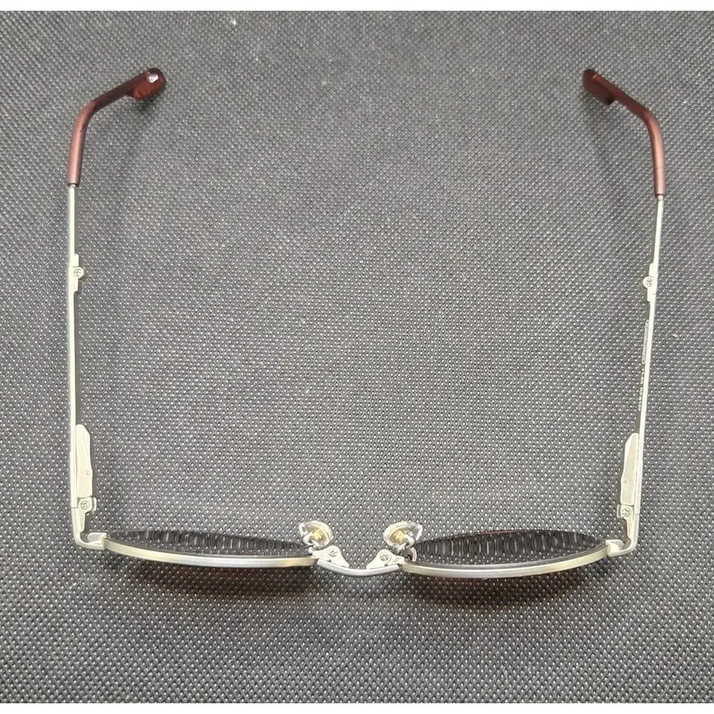 Foster Grant RFS107 +1.50 Vtg SunReaders Round Tinted Sunglasses Silver Frame